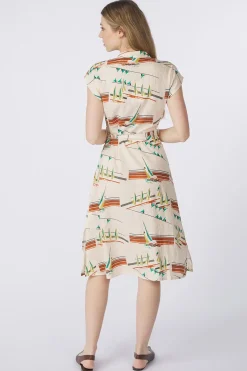 Outlet King Louie Jurk Irene Dress Antibes Cream