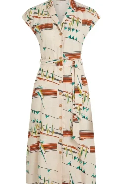 Outlet King Louie Jurk Irene Dress Antibes Cream