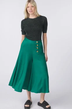 Outlet King Louie Trui Agnes Rib Top Spiro Nile Green