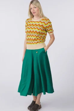 New King Louie Trui Agnes Top Punta Nile Green