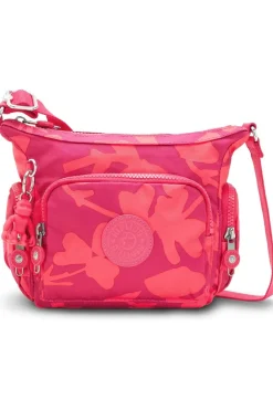 Best Kipling Handtas Gabbie Mini Coral Print