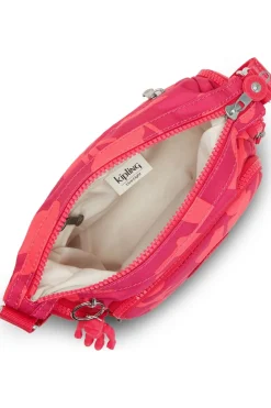 Best Kipling Handtas Gabbie Mini Coral Print