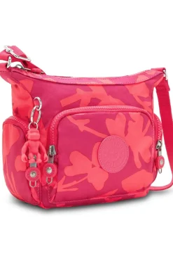 Best Kipling Handtas Gabbie Mini Coral Print