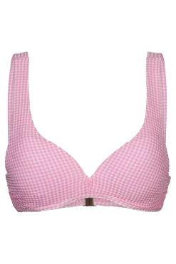 Sale Kiwi Bikini Top Ht Hada Vichy (1A4) Rose