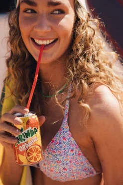 Hot Kiwi Bikini Top Ht Whitney Liberty (1 À 4) Blanc