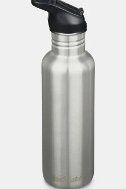 Clearance Klean Kanteen Classic Single Wall 27Oz 800Ml Sport Brushed Stainless