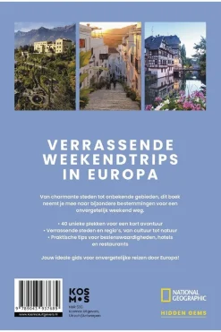 Boek Weekend Escapes - 40 Unieke Stedentrips In Europa-Kosmos Fashion