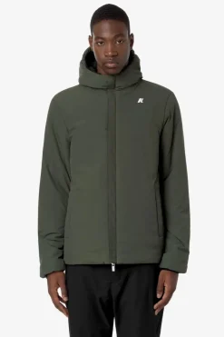Fashion K-Way Jas Jack St Warm Double Black Pure Green Blackish