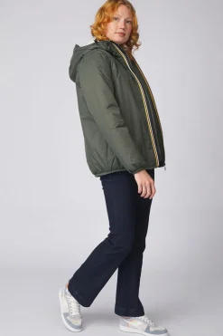 Outlet K-Way Regenjas Le Vrai 3,0 Claude Orsetto mid khaki