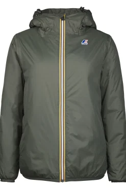 Outlet K-Way Regenjas Le Vrai 3,0 Claude Orsetto mid khaki