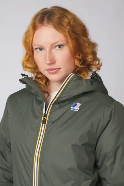 Outlet K-Way Regenjas Le Vrai 3,0 Claude Orsetto mid khaki