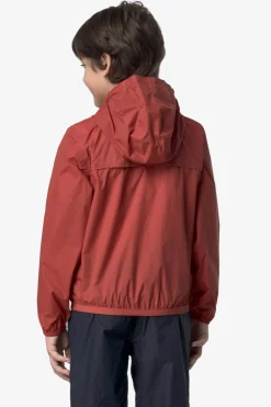 Hot K-Way Regenjas P. Le Vrai 4.0 Claude Red Jasper