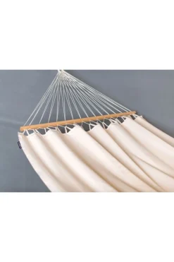 Discount La Siesta Florencia Organic Cotton Double Spreader Bar Hammock Latte