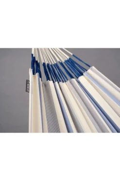 Best La Siesta Hangmat Brisa Double Light Blue/Ecru