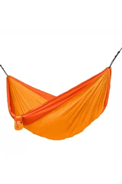 Hot La Siesta Hangmat Colibri 3.0 Double dark yellow/orange