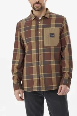 New Lafuma Hemd Arkhale Warm Ls Shirt mid brown