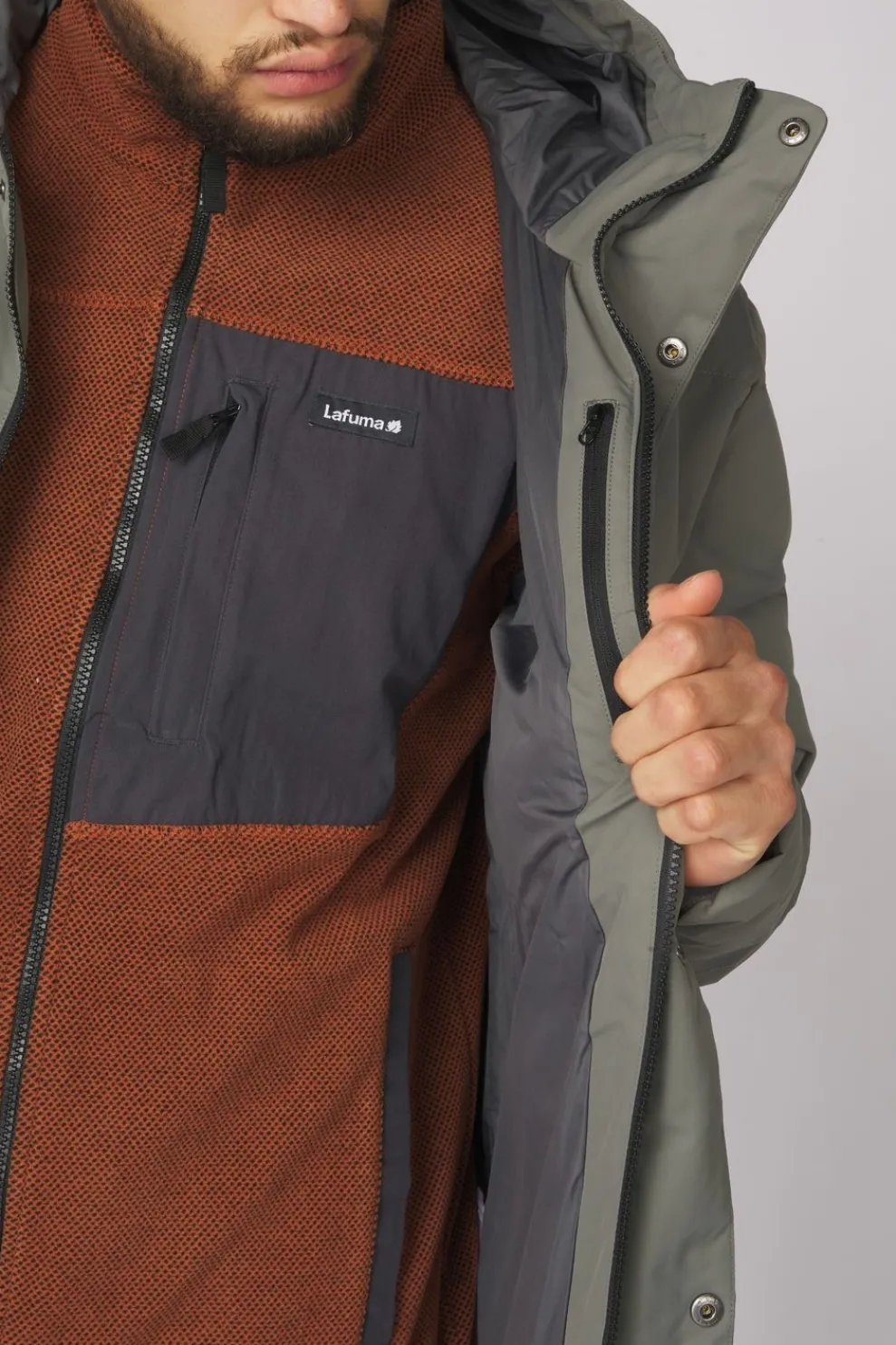 Online Lafuma Jas Staten Castor Grey