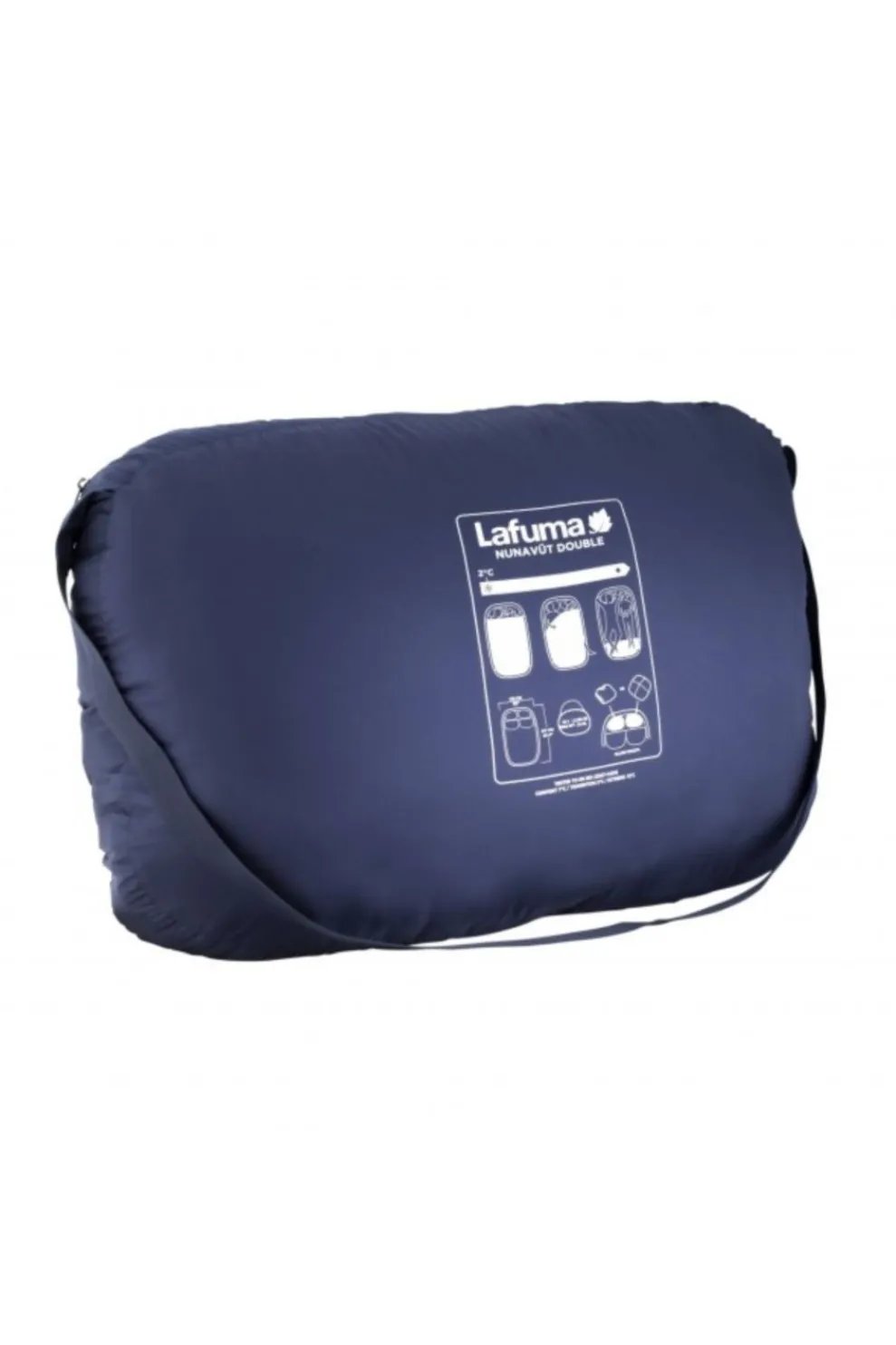 Sale Lafuma Slaapzak Nunavut Double AZUR BLUE