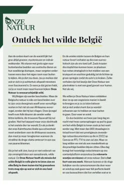 Boek Vlaanderen Wandelboek 20 Wandelingen Door Natuurgebieden-Lannoo Hot