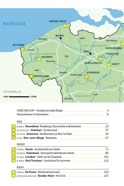 Boek Vlaanderen Wandelboek 20 Wandelingen Door Natuurgebieden-Lannoo Hot