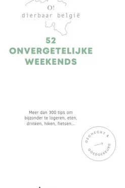Outlet Lannoo O! Dierbaar België 52 onvergetelijke weekends 2023