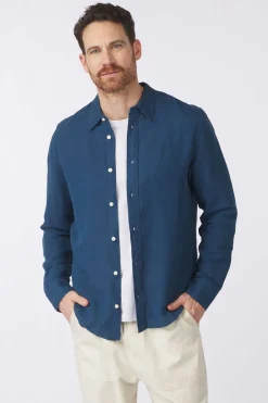 Discount LEE Hemd Patch Orion Blue