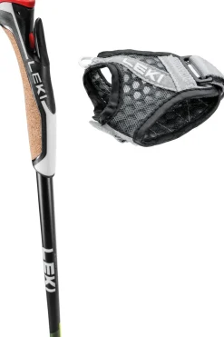 Hot Leki Wandelstok Flash Carbon mid green/black