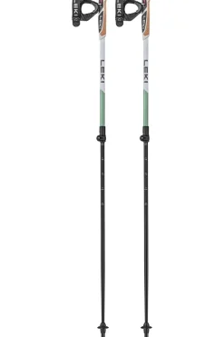 New Leki Wandelstok Spin Shark Sl White-Smokegreen-Dark Anthracite