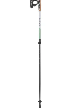 New Leki Wandelstok Spin Shark Sl White-Smokegreen-Dark Anthracite