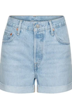 Hot Levi's Short 501 Rolled Short Snow White