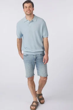 Online Levi's Short 405 Standard Light Indigo - Worn In Linen Seed Stitch Ni