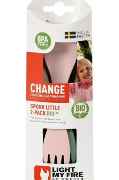 Fashion Light My Fire Bestek Spork Little 2-Pack mid green/light pink