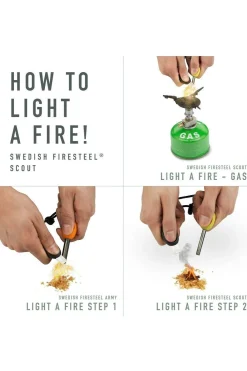 Vuur Firesteel Scout-Light My Fire Outlet