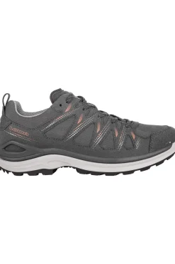 New LOWA Wandelschoenen Innox Evo II Gor-tex Asphalt/Salmon