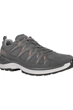 New LOWA Wandelschoenen Innox Evo II Gor-tex Asphalt/Salmon