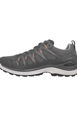 New LOWA Wandelschoenen Innox Evo II Gor-tex Asphalt/Salmon