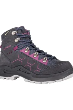 Discount LOWA Wandelschoenen Kody Evo Gore-Tex Mid Junior Navy/Berry