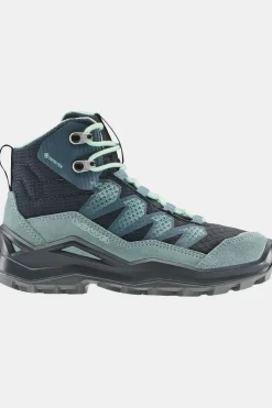 New LOWA Wandelschoenen Maddox Pro Gtx Mid Jr Navy/Smokeblue
