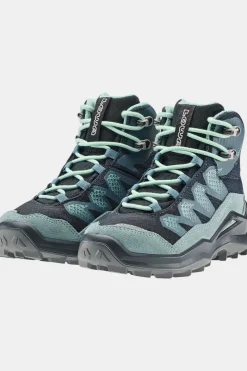 New LOWA Wandelschoenen Maddox Pro Gtx Mid Jr Navy/Smokeblue