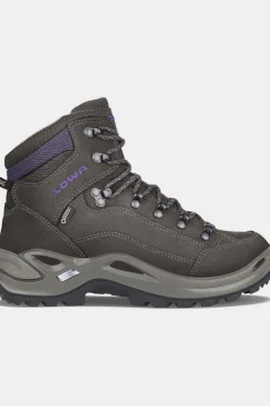Clearance LOWA Wandelschoenen Renegade Gtx Mid Ws Slate/Blackberry