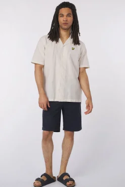 Online Lyle & Scott Hemd Linen Blend Oxford Revere Legacy Luna
