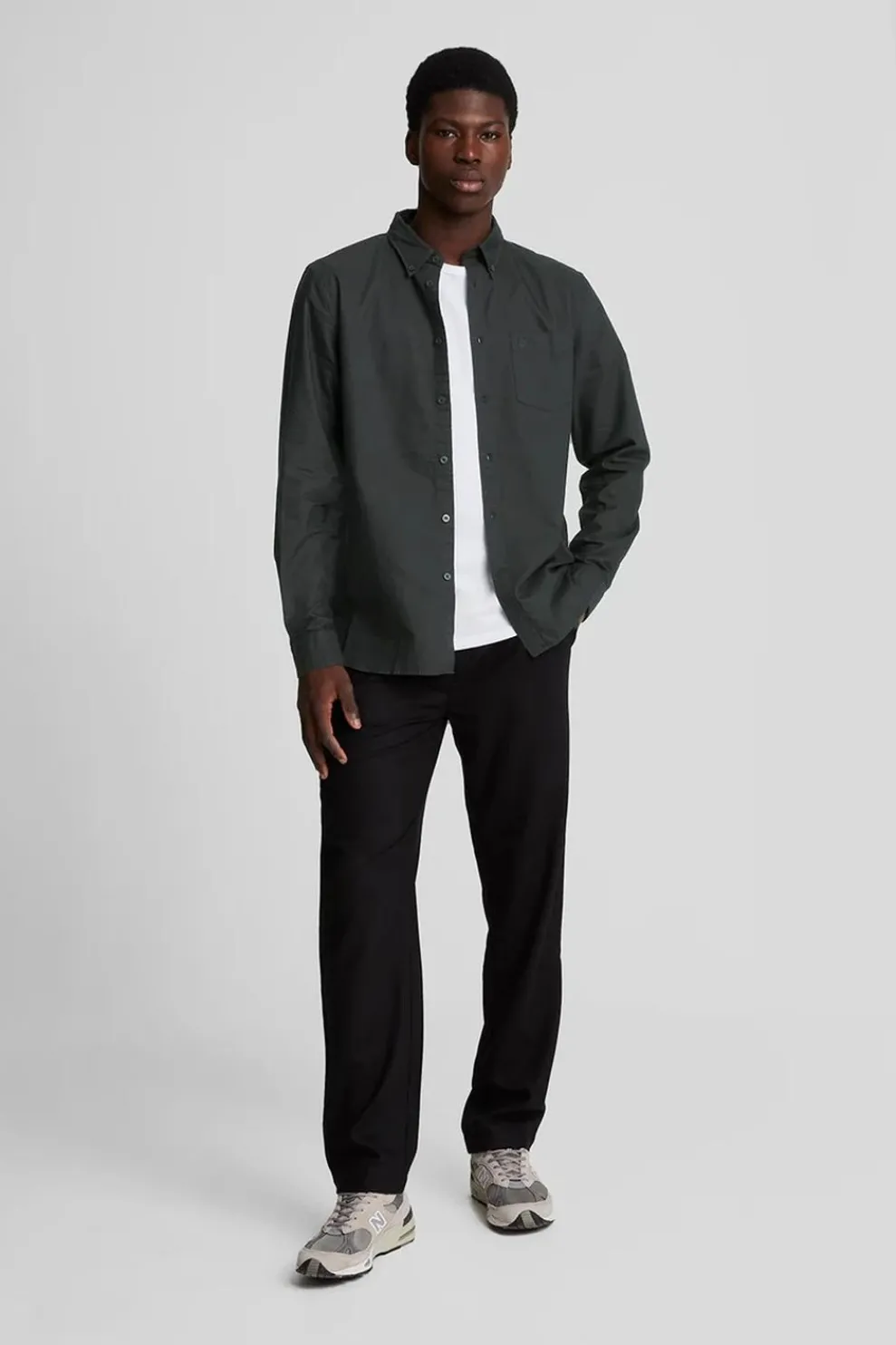 Hemd Tonal Eagle Plain Oxford-Lyle & Scott Outlet