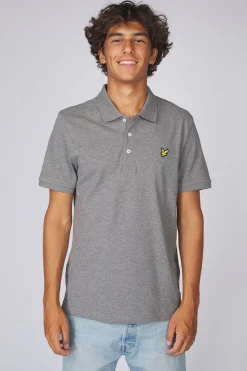 Fashion Lyle & Scott Polo 1802-Sp400 Light Grey Marle
