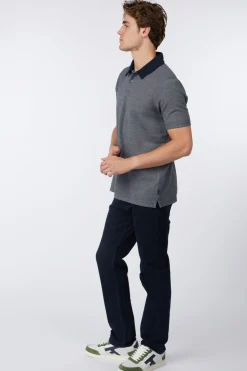 Discount Lyle & Scott Polo Sp2227V Dark Blue (Jeans)