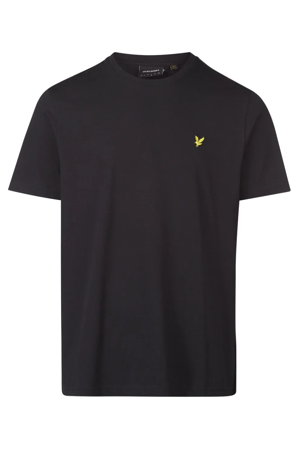 New Lyle & Scott T-Shirt Mountain Borders Graphic Graphics Denim Shade Fresh