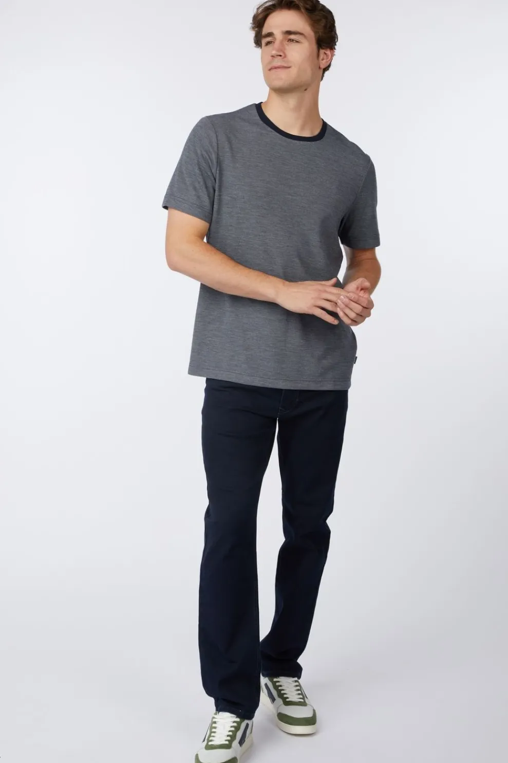 New Lyle & Scott T-Shirt Ts2267V Dark Blue (Jeans)