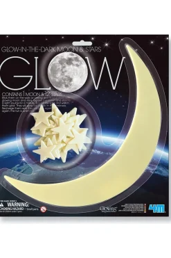 New 4M Speelgoed Glow In The Dark Moon And Stars None