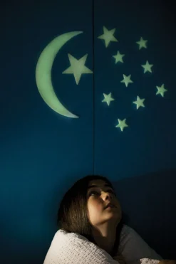 New 4M Speelgoed Glow In The Dark Moon And Stars None