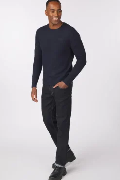New MAC Jeans Arne Carbon Navy Marl
