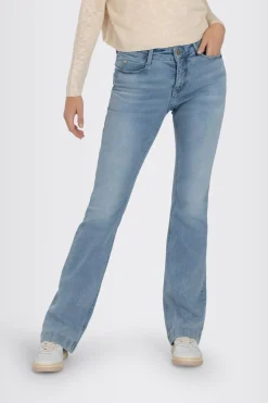 New MAC Jeans Jeans m Dream Boot Summer Blue Clouds Wash